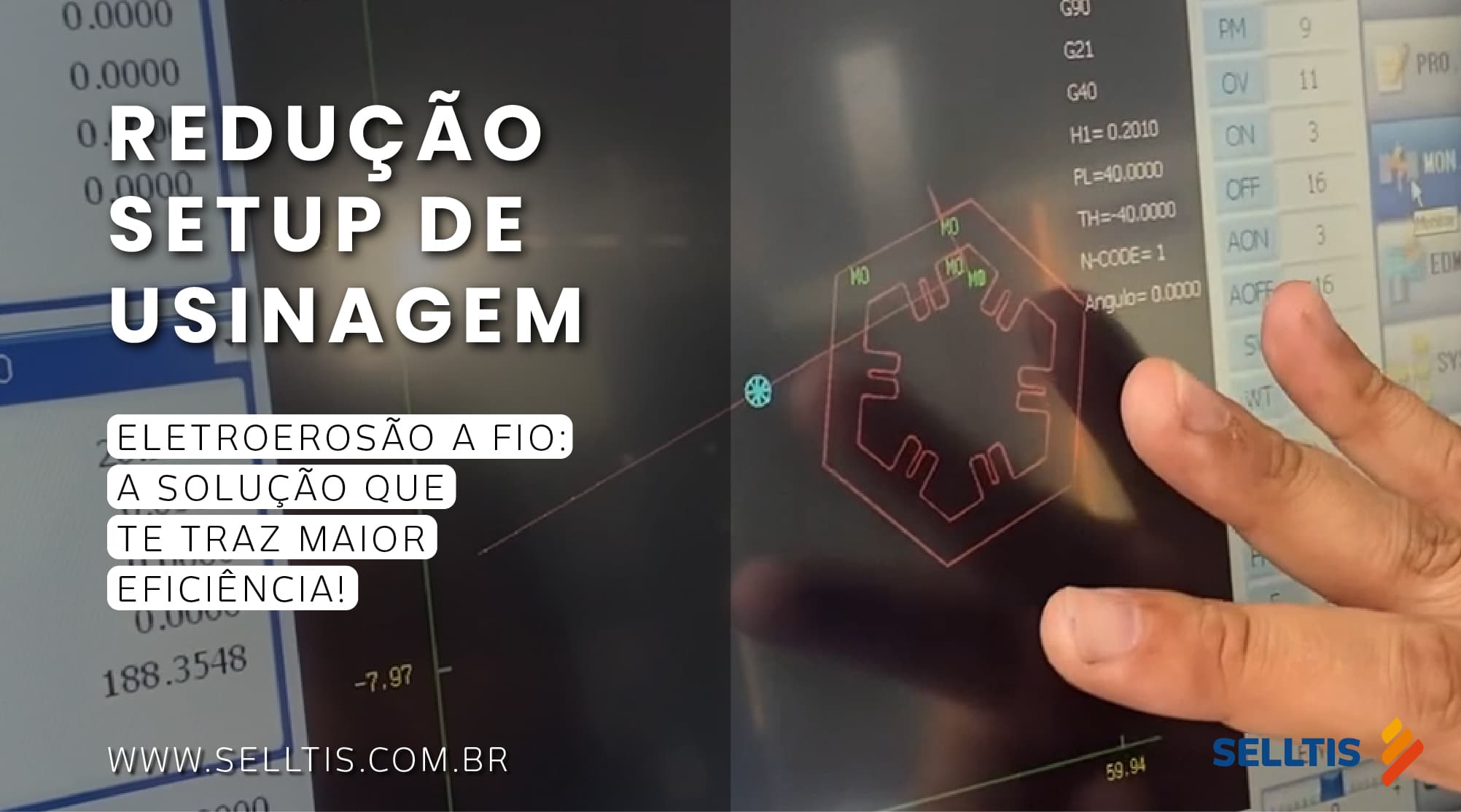 Reduza o setup na usinagem com a Eletroerosão a Fio!