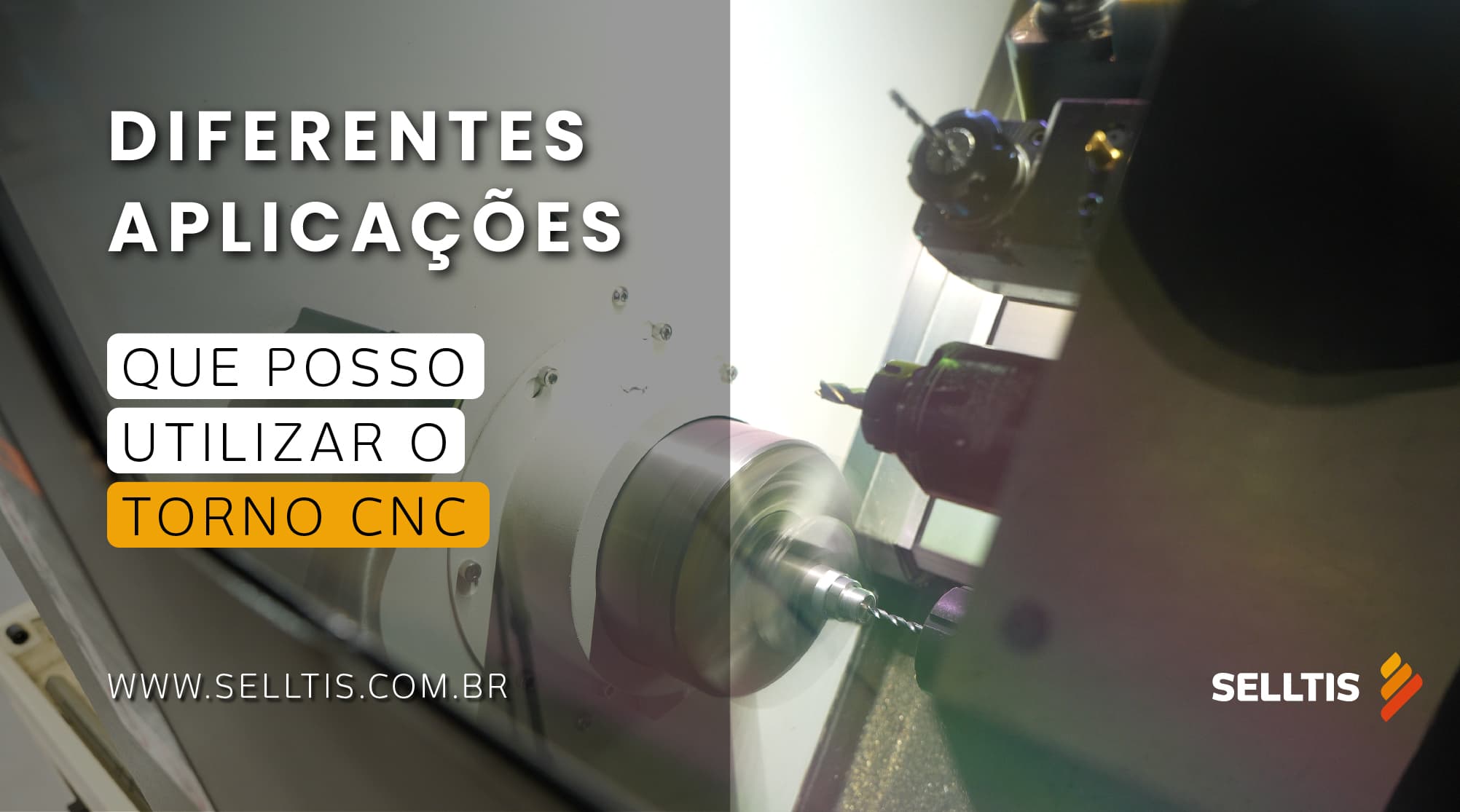 Para quais diferentes aplicações posso usar o Torno CNC?
